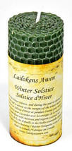 4 1/4&quot; Winter Solstice Altar Lailokens Awen Candle - $28.50