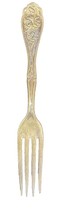 Oneida Silverplate CARNATION (1908) Solid Piece Large Dinner Fork 8 in - £12.05 GBP
