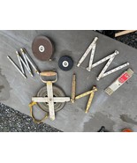 Vintage Lufkin Measuring  Tape Lot (7)  200 FT Reel , 100ft woven, Carpe... - $241.82 CAD