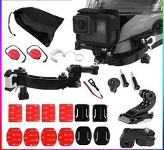 Adjustable Motorcycle Helmet Mount for Gopro 11 10 9 8 Xiaomi Eken Actio... - $14.01+