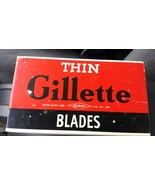 Vintage Gillette thin blades. Unopened box of 200 blades - $175.00