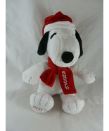 Christmas Peanuts Snoopy Plush Toy 2015 Embroidered Name and date with m... - $20.33 CAD