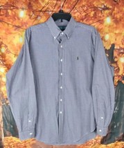 Ralph Lauren Men&#39;s Shirt Size L Purple Classic Fit Button Down Long Sleeve - £14.08 GBP