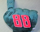 DALE JR #88 16&quot; FAN HAND GLOVE PLUSH SPORTS NASCAR PUPPET TOY FACTORY 2008 - $9.45