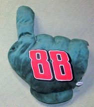 Dale Jr #88 16&quot; Fan Hand Glove Plush Sports Nascar Puppet Toy Factory 2008 - £7.57 GBP