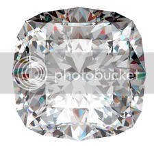 Cushion Cut Loose Diamond (1.1 Ct,J Color,SI1 Clarity)  - £1,953.14 GBP