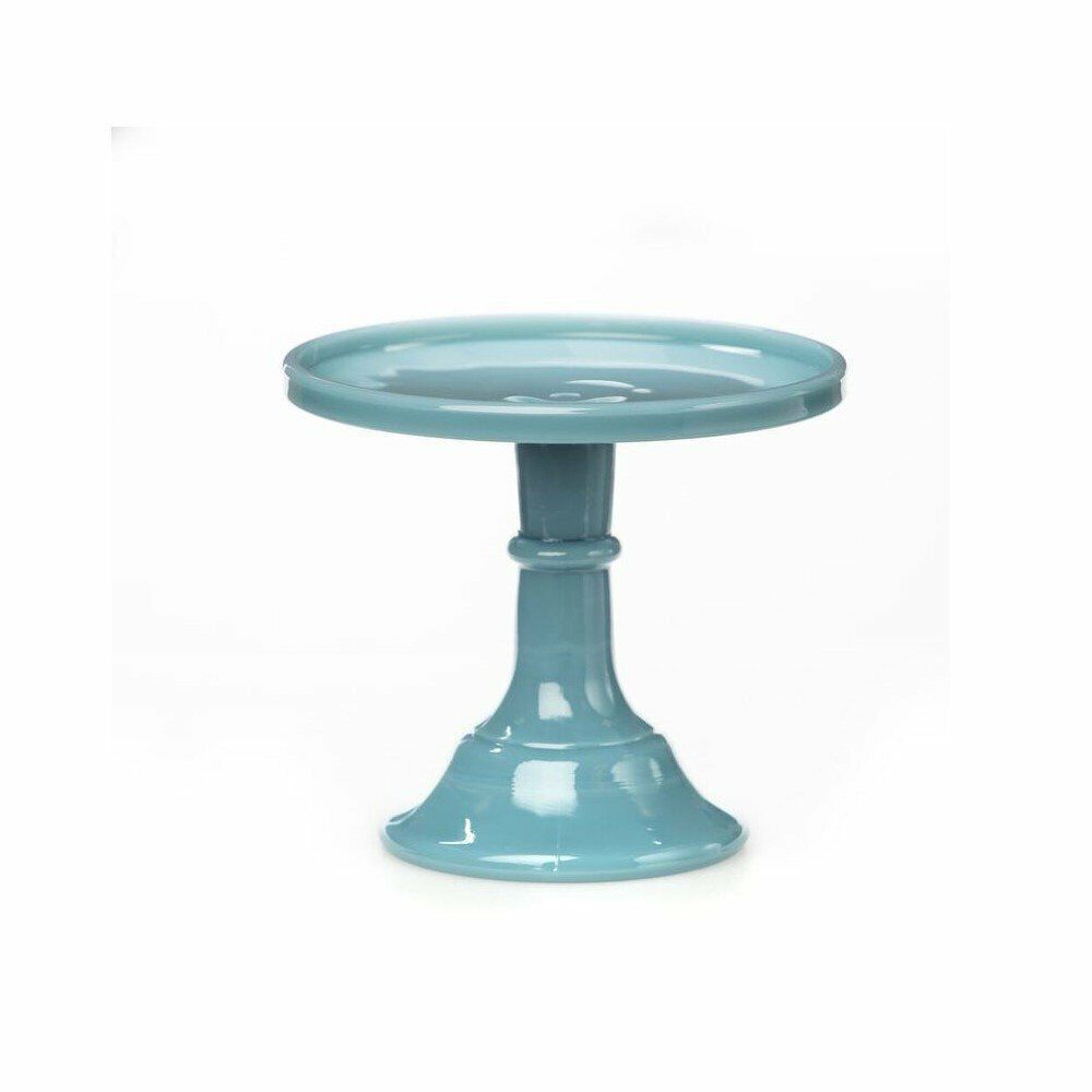 Mosser Glass 6" Cake Plate | Georgia Blue