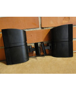 BOSE Mini Jewel Double Cube Speakers PAIR Black Tested &amp; Working + OEM M... - £79.70 GBP