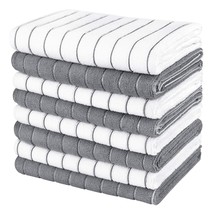 Dish Towels-8Pack, 18X26, Super Soft And Absorbent, Multi-Purpose Microf... - £14.95 GBP