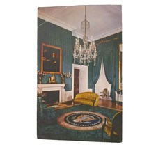 Postcard Green Room At The White House Washington DC Chrome Posted - $6.92