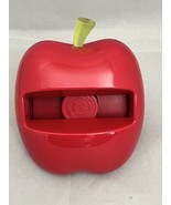 3M POST IT POP- UP 3&quot; Post-It NOTE DISPENSER Red Apple WEIGHTED Desk Acc... - $272.16 MXN