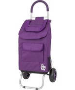 Bigger Trolley Dolly L 14&quot; x W 16&quot; x H 40&quot; Purple - $114.28 CAD