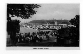 h1382 - Isle of Wight - Cowes - Paddle  Steamer from the Esplanade - Postcard - £2.49 GBP
