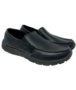 Skechers Mens Slip-On Shoe Black  Synthetic Leather Size 12 - $265.92 MXN