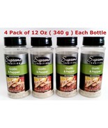 New! 4 X 12 oz Supreme Tradition Garlic and Pepper Seasoning Sealed Packed - $39.25 CAD