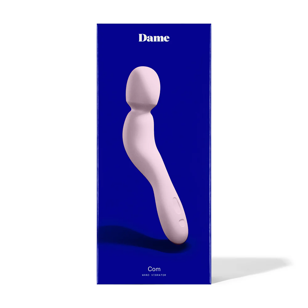 Dame Com Rechargeable Silicone Wand Vibrator - $118.00