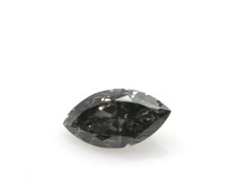 Gray Diamond 0.70ct Natural Loose Fancy Dark Gray Color Diamond GIA Marquise - £5,035.69 GBP