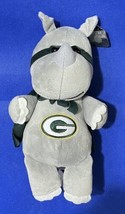Vtg Green Bay Packers Teddy Bear Super Dog Plush Football w/ Tag - £7.77 GBP