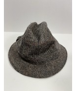 Pendleton Womens Gray Pure Virgin Wool Breathable Fedora Hat Size M - $19.50