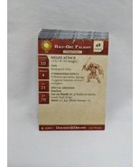 Lot Of (21) Dungeons And Dragons Underdark Miniatures Game Stat Cards - €19,36 EUR