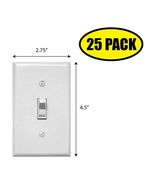 25 PACK - 4.5" x 2.75" FAKE LIGHT SWITCH Sticker Decal Humor Funny Gift ... - $23.02