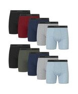 Hanes Men&#39;s Boxer Briefs Super Value 10pk Underwear Assorted Colors S Br... - $42.08 CAD
