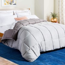 Linenspa Reversible Down Alternative Comforter And Duvet Insert -, Queen - £34.15 GBP