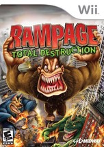 Rampage Total Destruction - Wii  - £12.98 GBP