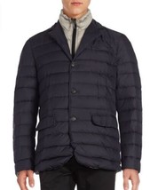 Men&#39;s Jetlag Solid Blazer Puffer Coat 2XL Navy - $93.11