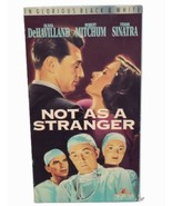 Vintage Not As A Stranger VHS 1992 Frank Sinatra, Robert Mitchum - $168.69 MXN