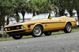 1971 Ford Mustang Mach 1 | 24x36 inch POSTER | vintage classic car - £16.43 GBP