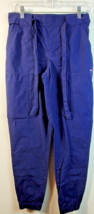 Tommy Jeans Paperbag Cargo Jogger Pants Womens Size XS Navy Blue Pockets Pull On - £13.05 GBP