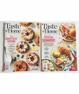 TASTE OF HOME MAGAZINES LOT OF 2 ISSUES 2023 RECIPES COOKING FOOD - $11.84 CAD