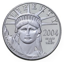 2004-W 1oz Proof Platinum $100 Coin w/ Box and Certificate of Authenticity - $1,960.20