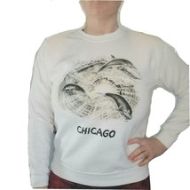 Vintage Chicago Navy Pier Dolphin Sweatshirt Crewneck Womens Sz XS/Small... - $28.94