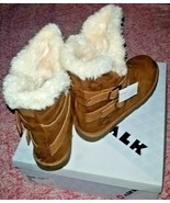 Air Walk Shoes NIA cognac 170937 D22 size 5.1/2 BRAND NEW - $50.08 CAD