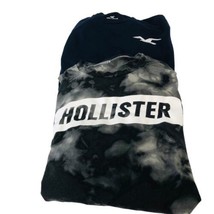 2 HOLLISTER CALIFORNIA XL LS Pullover T-Shirt Top Navy Blue Gray Tye Dye... - $39.49