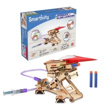 Hydraulic Plane Launcher Stem Diy Fun Toy For Kids 6 To 12, Best Birthday Gift T - £43.79 GBP
