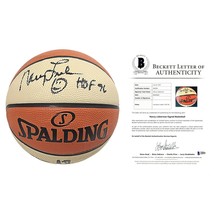 Nancy Lieberman Phoenix Mercury WNBA Signed Basketball Beckett Autograph Proof - £134.49 GBP