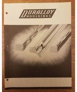Vintage 1950s Duralloy Mouldings Lithographed Catalog &amp; Price List - $14.85