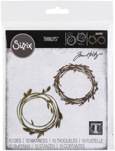 Sizzix Thinlits Dies By Tim Holtz-Funky Wreath (Pack of 1) - $51.25