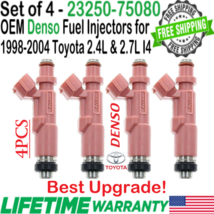 Genuine DENSO x4 Best Upgrade Fuel Injectors for 1999-2004 Toyota Tacoma 2.7L I4 - £118.32 GBP