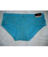 No Boundaries Women&#39;s Cotton Hipster Panties Size X-Small (4) Malibu Blu... - £7.19 GBP