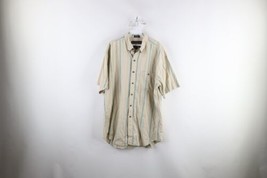 Vtg 90s Chaps Ralph Lauren Mens Large Boy Scout Tag Striped Button Down Shirt - £39.53 GBP