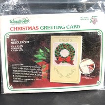 Christmas Needle point greeting card kit, - £13.11 GBP