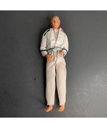 1989 Superstar Ken Doll  # 1535 in White Suit Pick Bow Tie Silver Accent... - £10.07 GBP