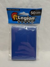 (50) Pack Legion Blue Double Matte Finish Standard Size Sleeves - £7.11 GBP