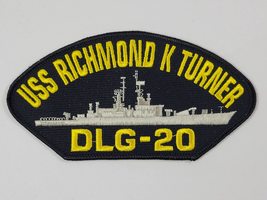USS Richmond K. Turner DLG-20/CG-20 Ship Patch - Great Color - Veteran Owned Bus - £10.61 GBP