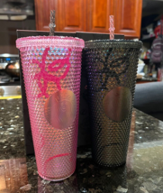 2024 Starbucks X Blackpink Tumbler 24oz Bling Cold Cup Valentine Gifts US stock! - £19.17 GBP