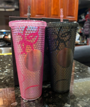 2024 Starbucks X Blackpink Tumbler 24oz Bling Cold Cup Valentine Gifts U... - $22.79